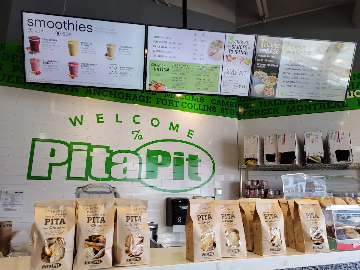 Menu, Pita Pit