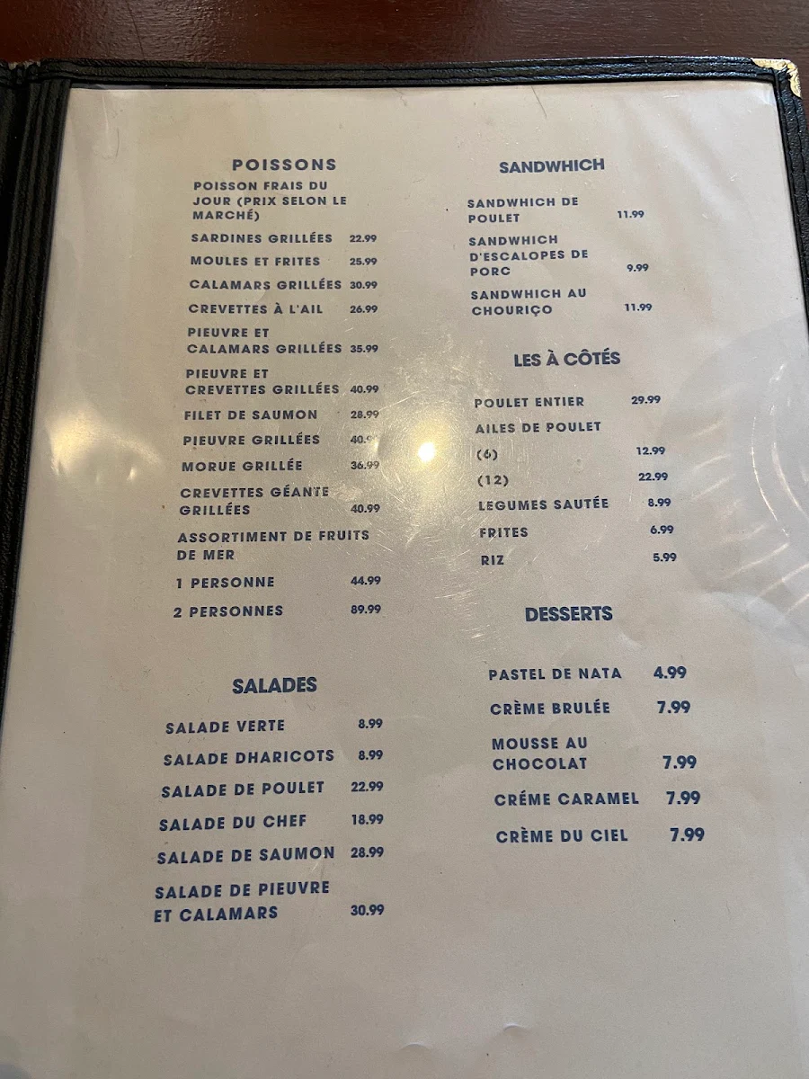 Menu photo 1