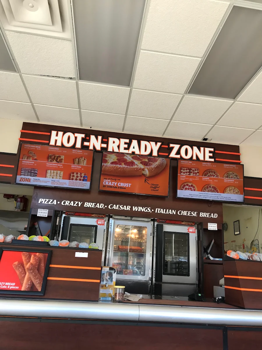 Menu, Little Caesars Pizza