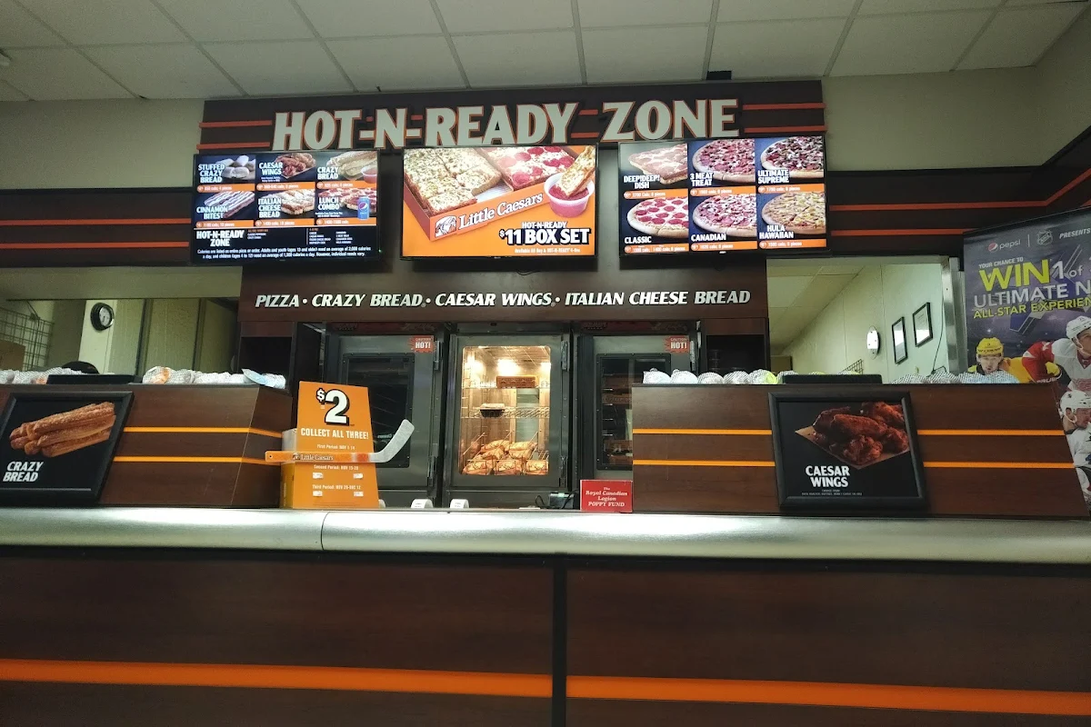 Menu, Little Caesars Pizza