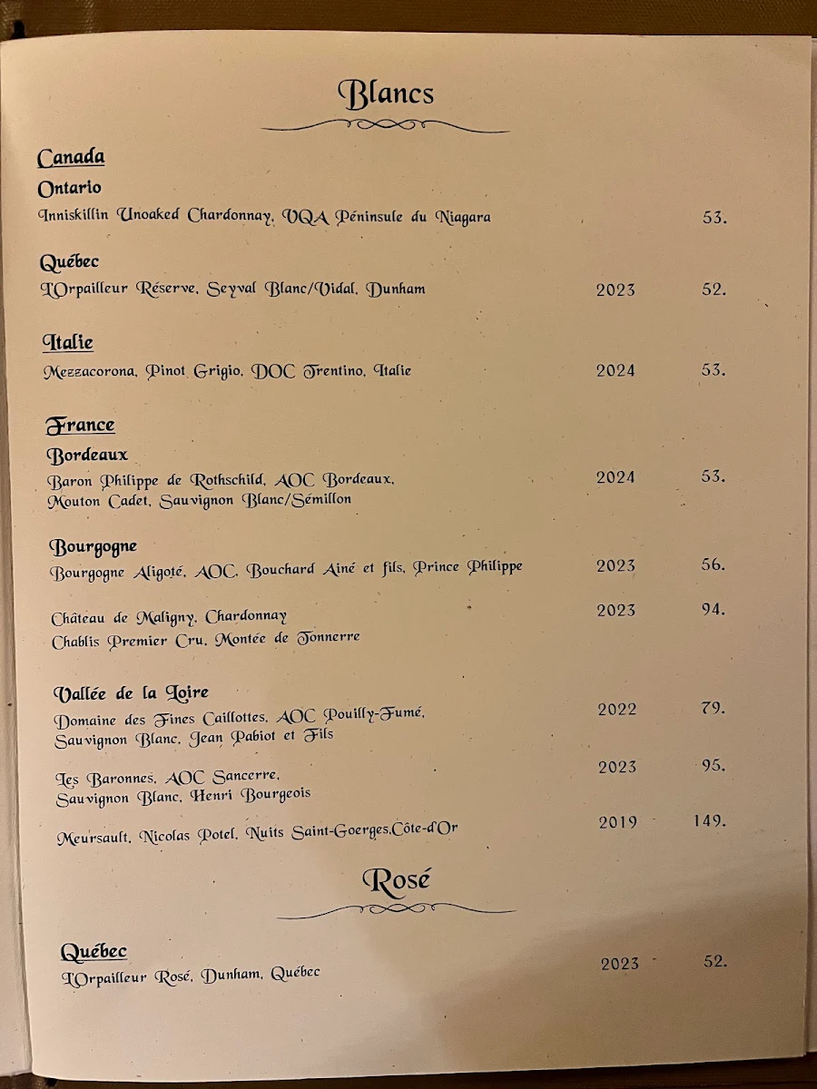 Menu photo 1