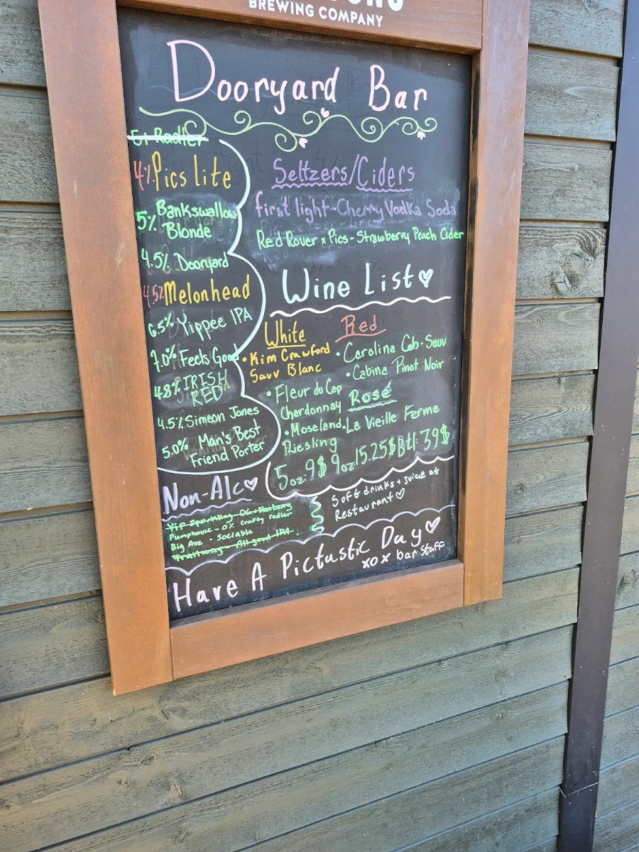 Menu, 540 North