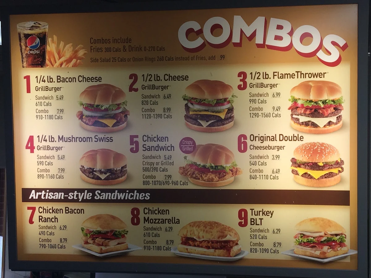 Menu, Dairy Queen Grill & Chill
