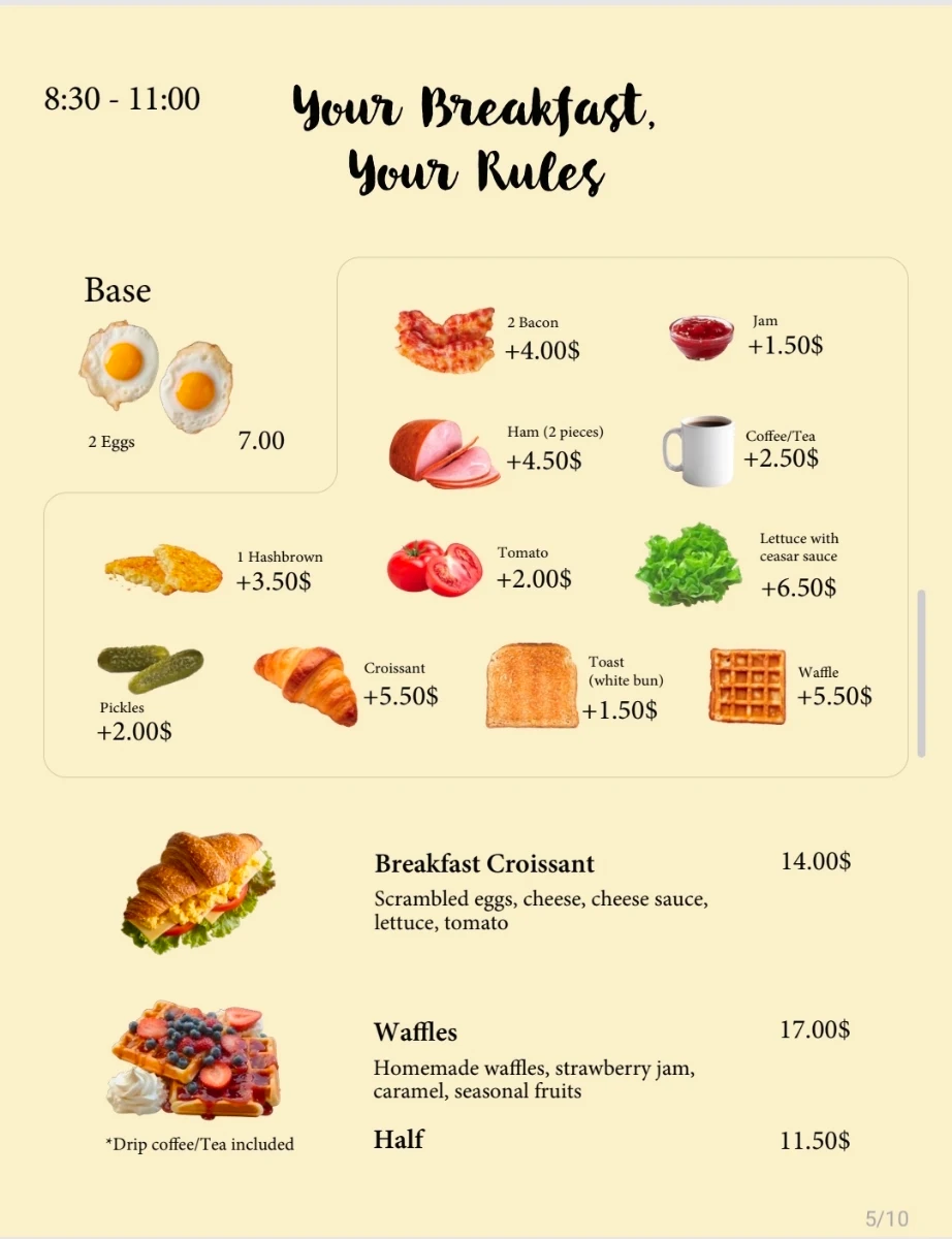 Menu photo 1