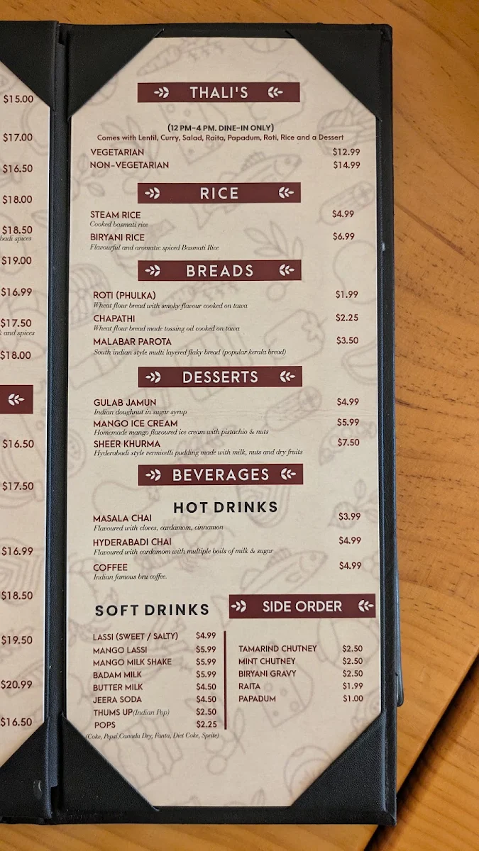 Menu photo 1