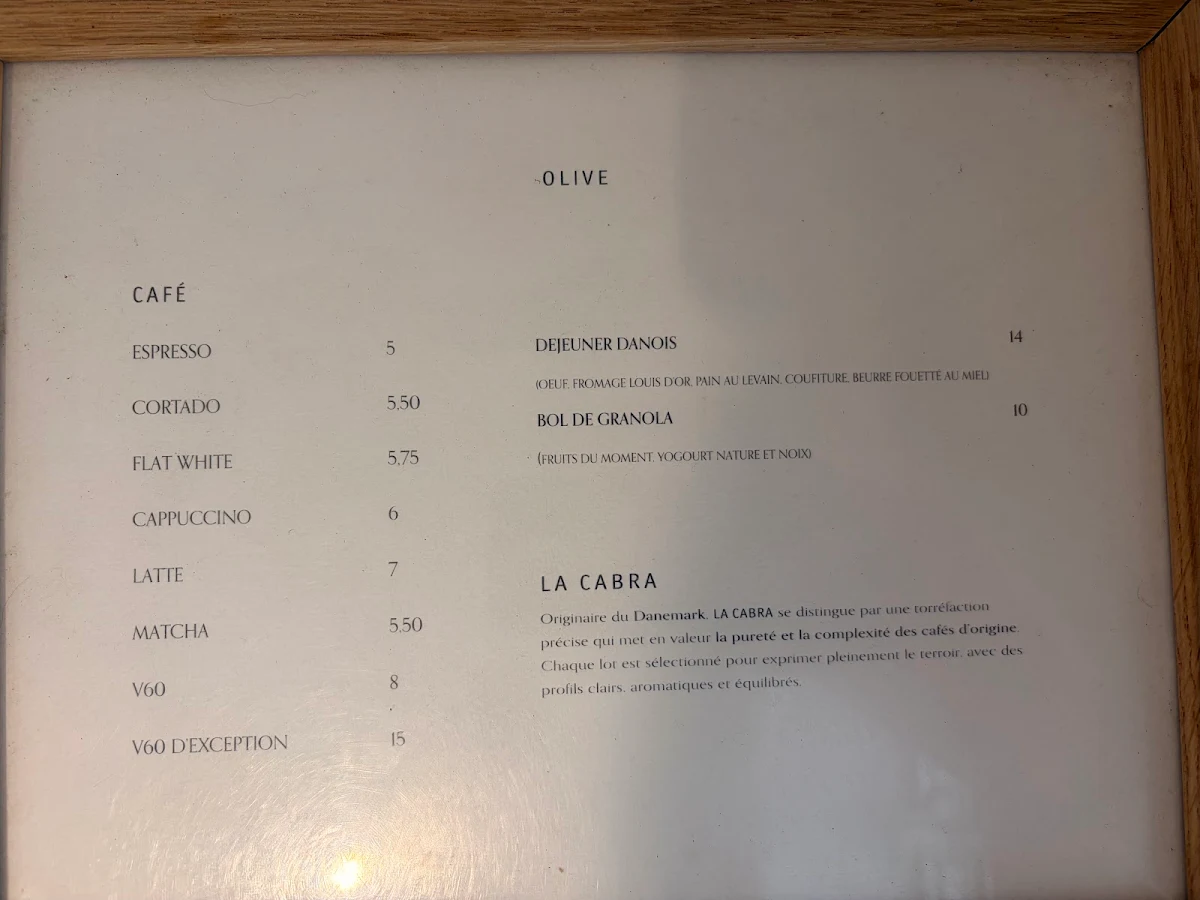 Menu photo 1