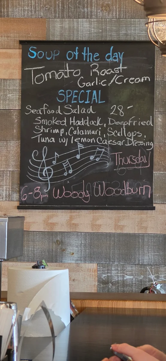 Menu, The Clove Hitch Bar & Bistro