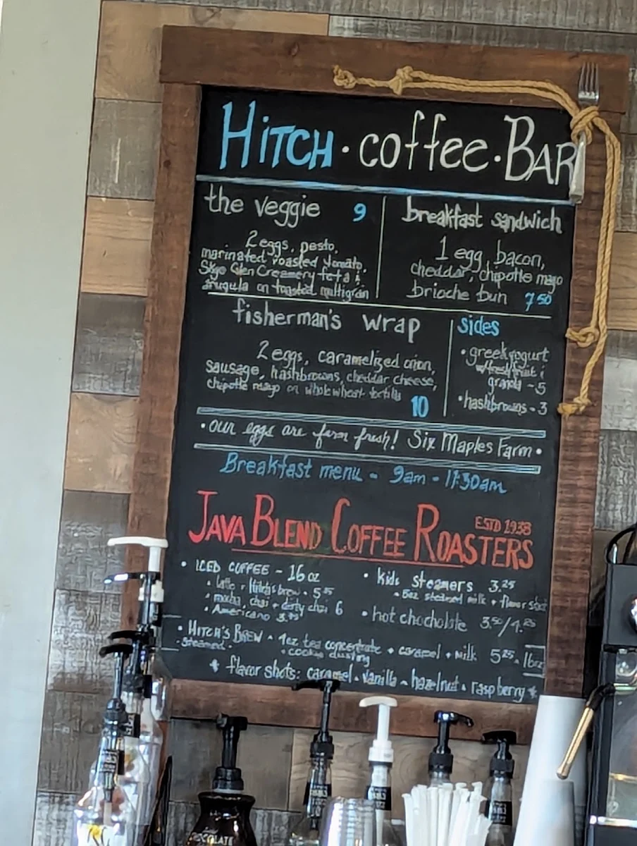 Menu, The Clove Hitch Bar & Bistro