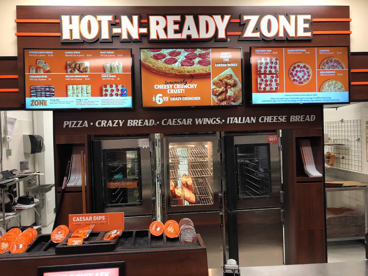 Menu, Little Caesars Pizza