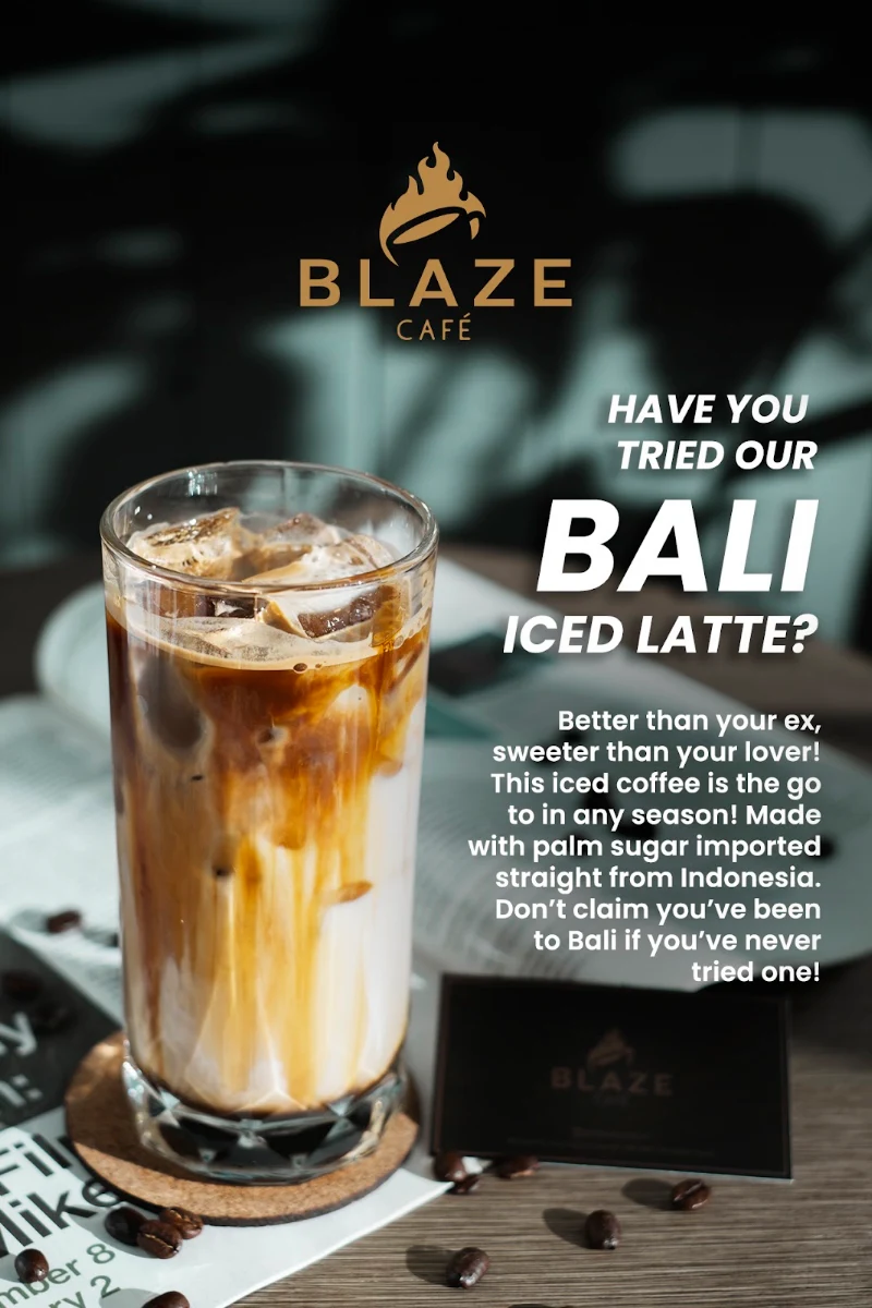 Menu, Blaze Cafe - City Square Mall