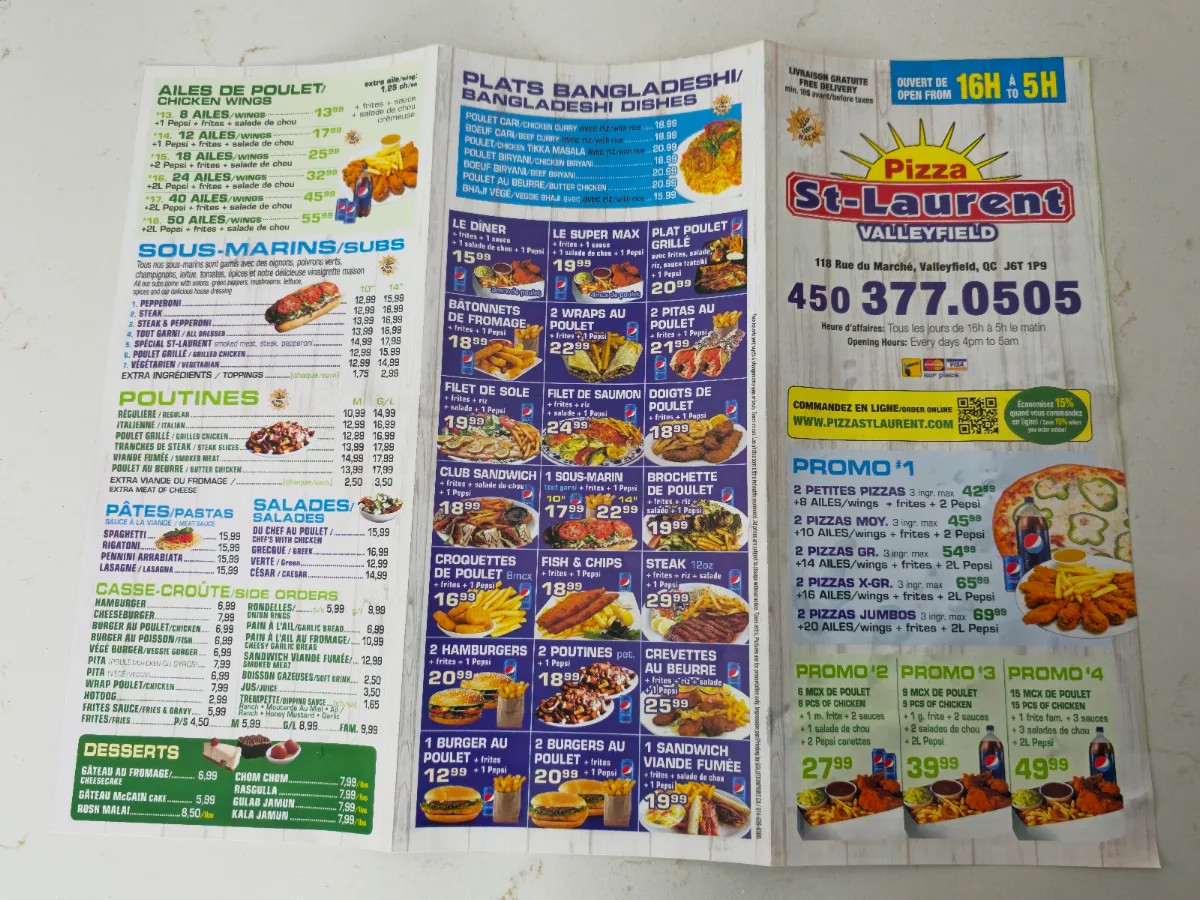 Menu photo 1