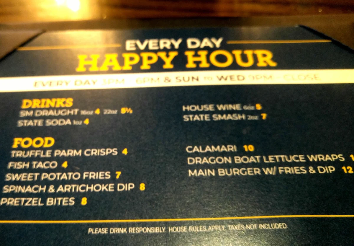 Menu, State & Main