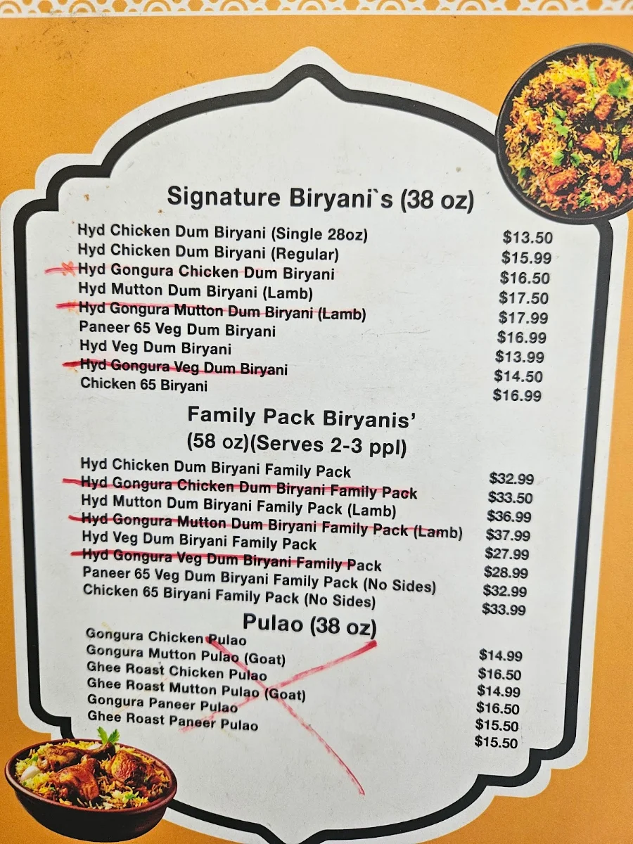 Menu photo 1