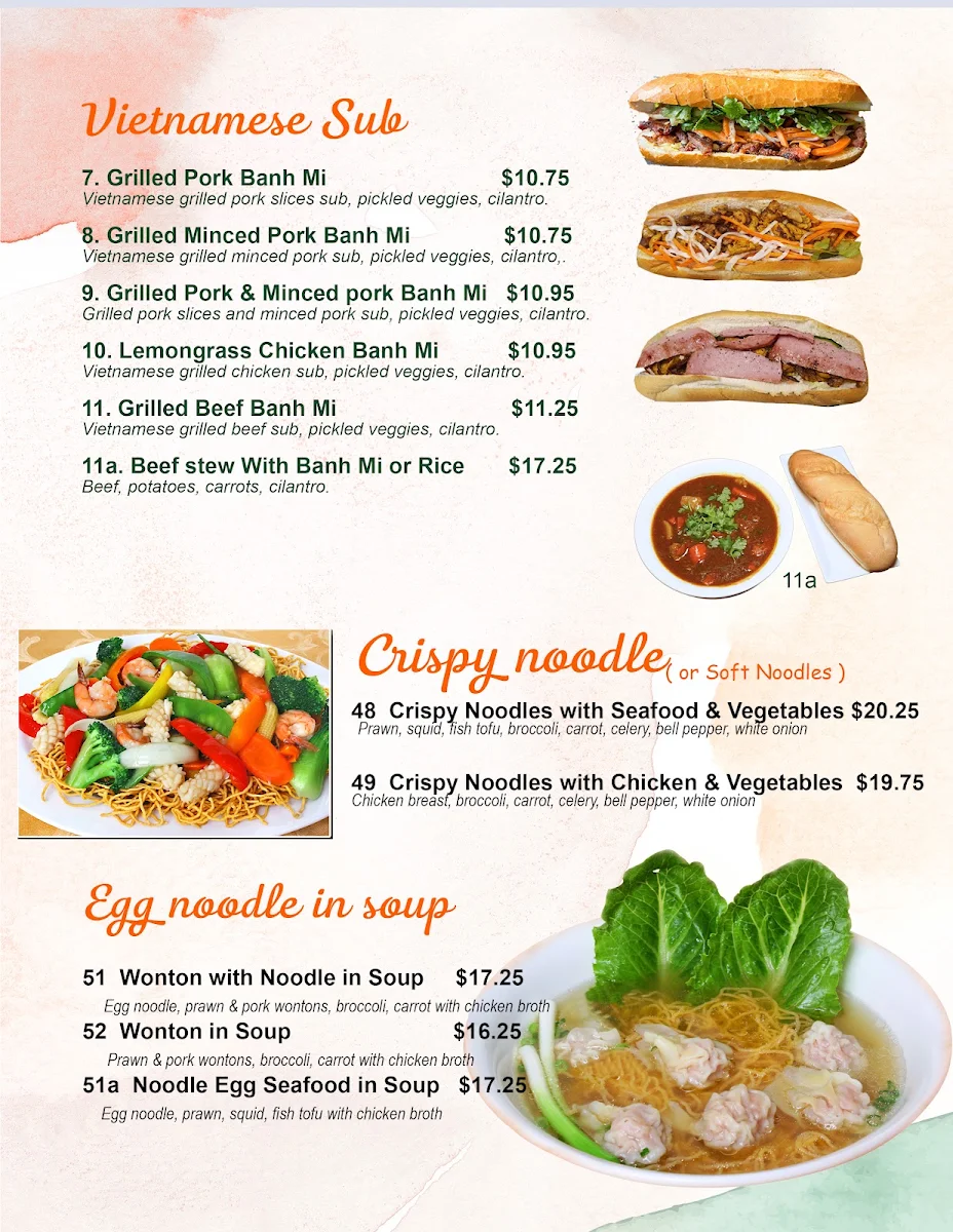 Menu photo 1