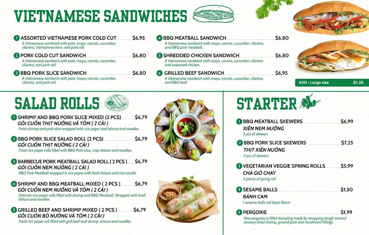 Menu photo 1