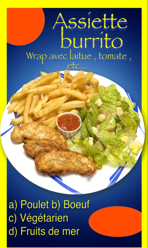 Menu, Arabesque