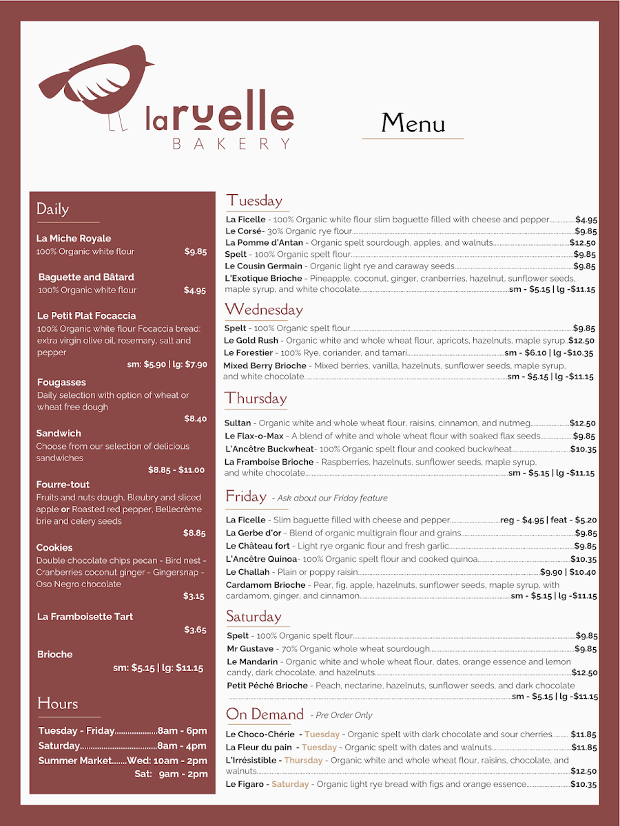 Menu photo 1