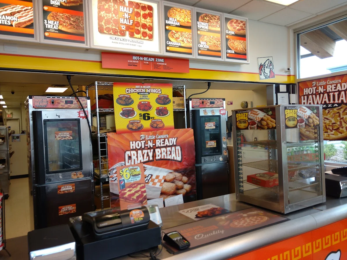 Menu, Little Caesars Pizza
