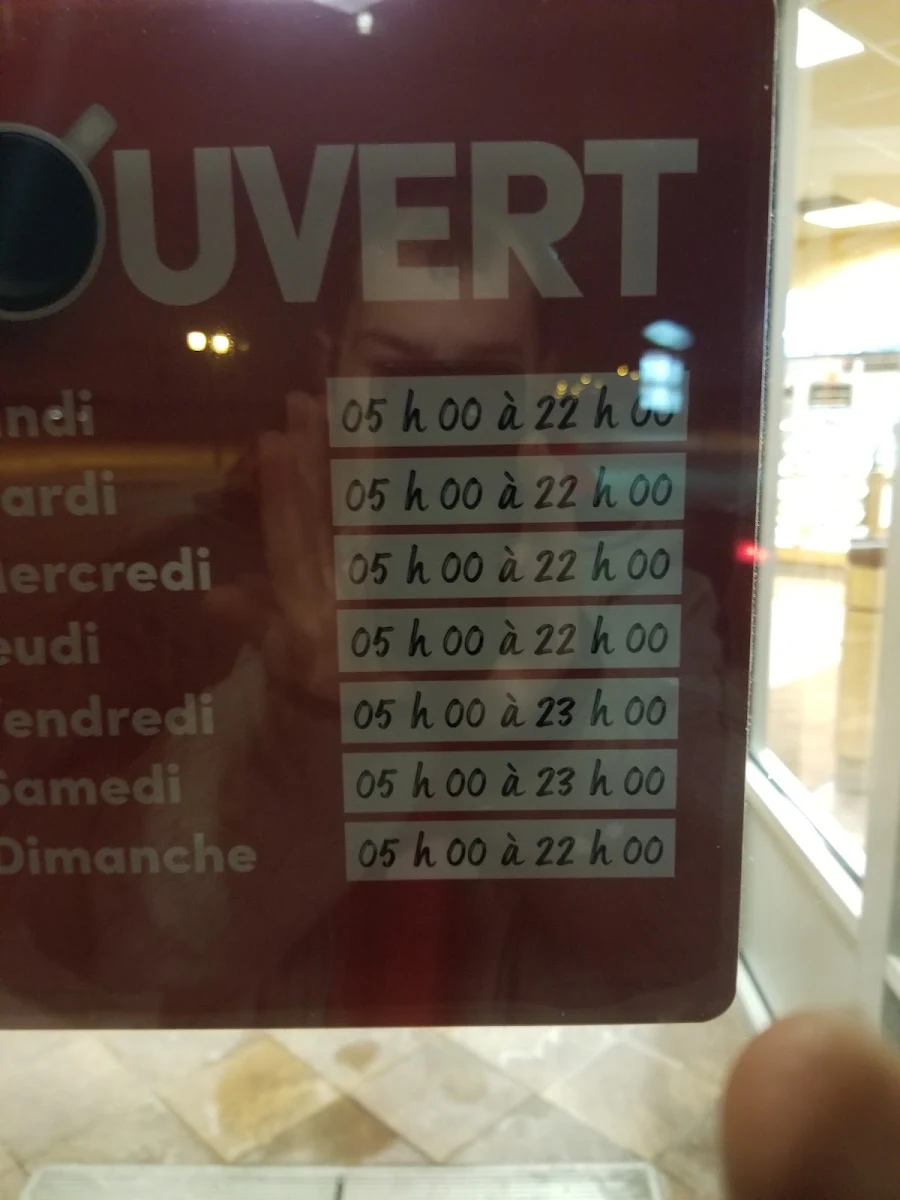 Menu, Tim Hortons