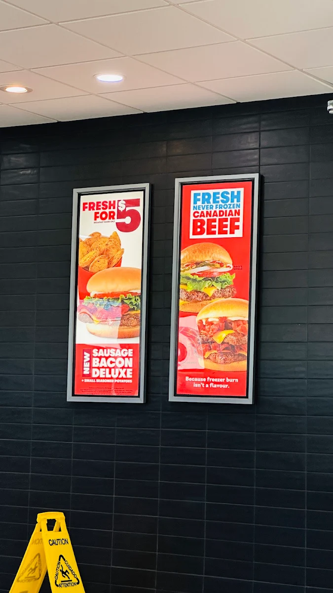 Menu, Wendy's