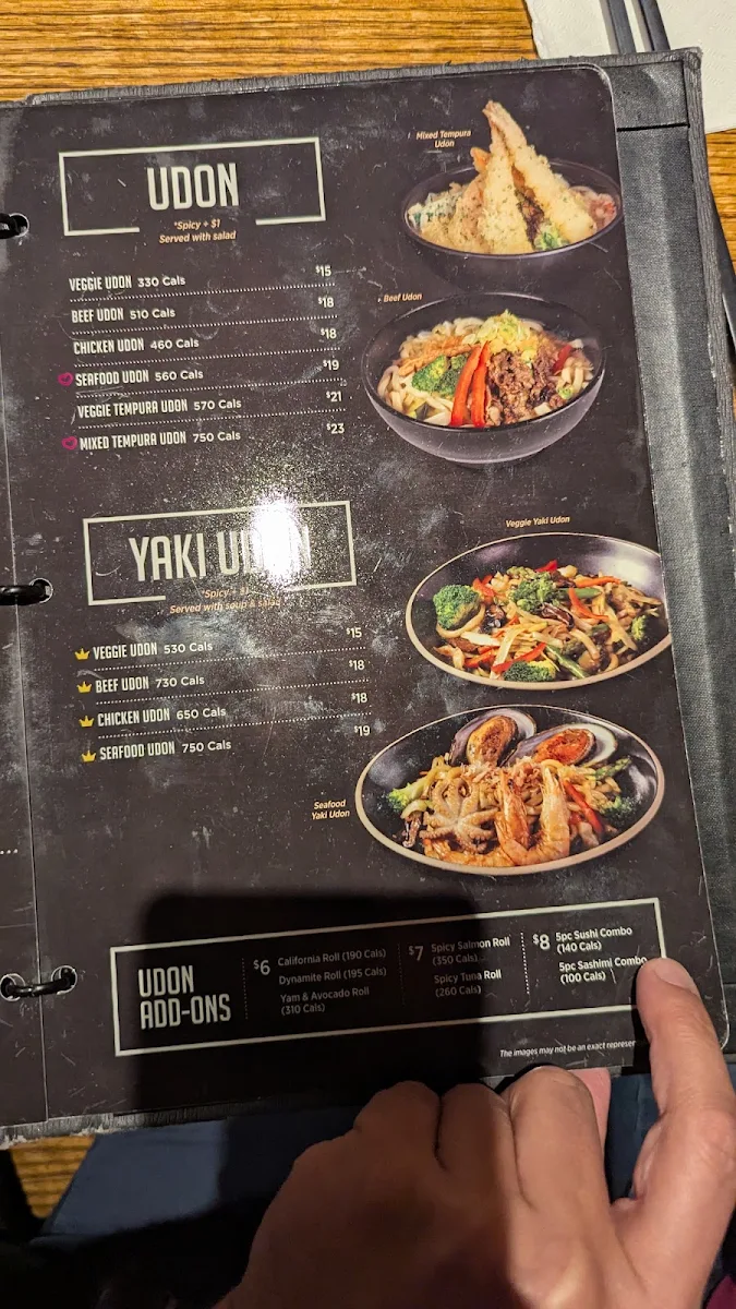 Menu, Kibo Sushi House - Leslieville