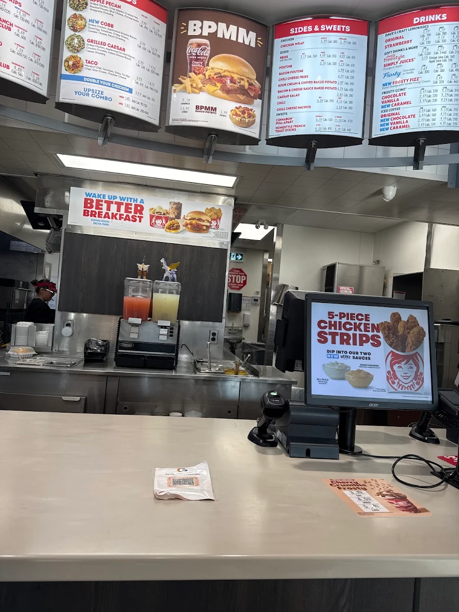 Menu, Wendy's