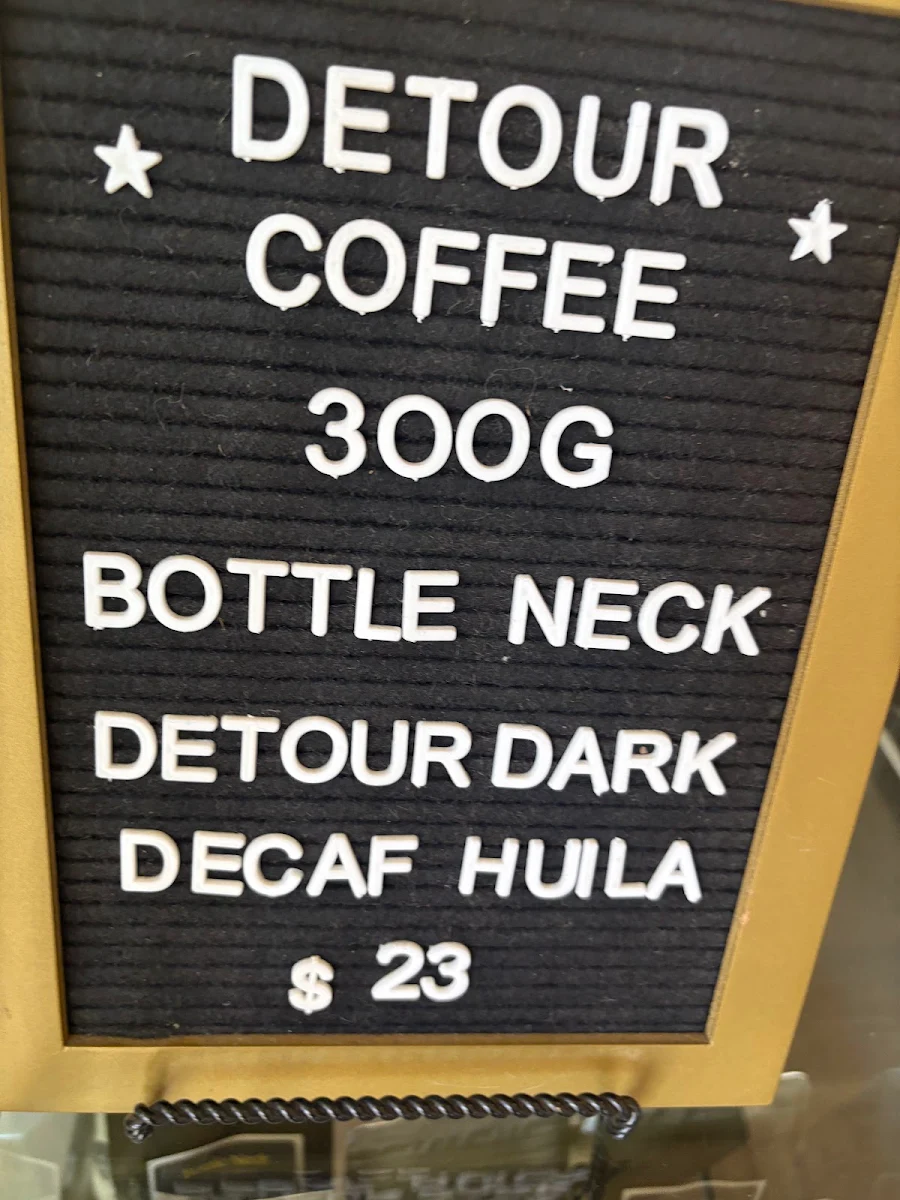 Menu, Riverdale Perk Cafe