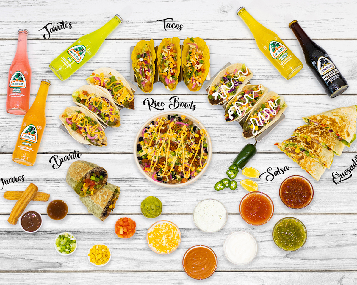 Menu, Burrito Guyz Timmins