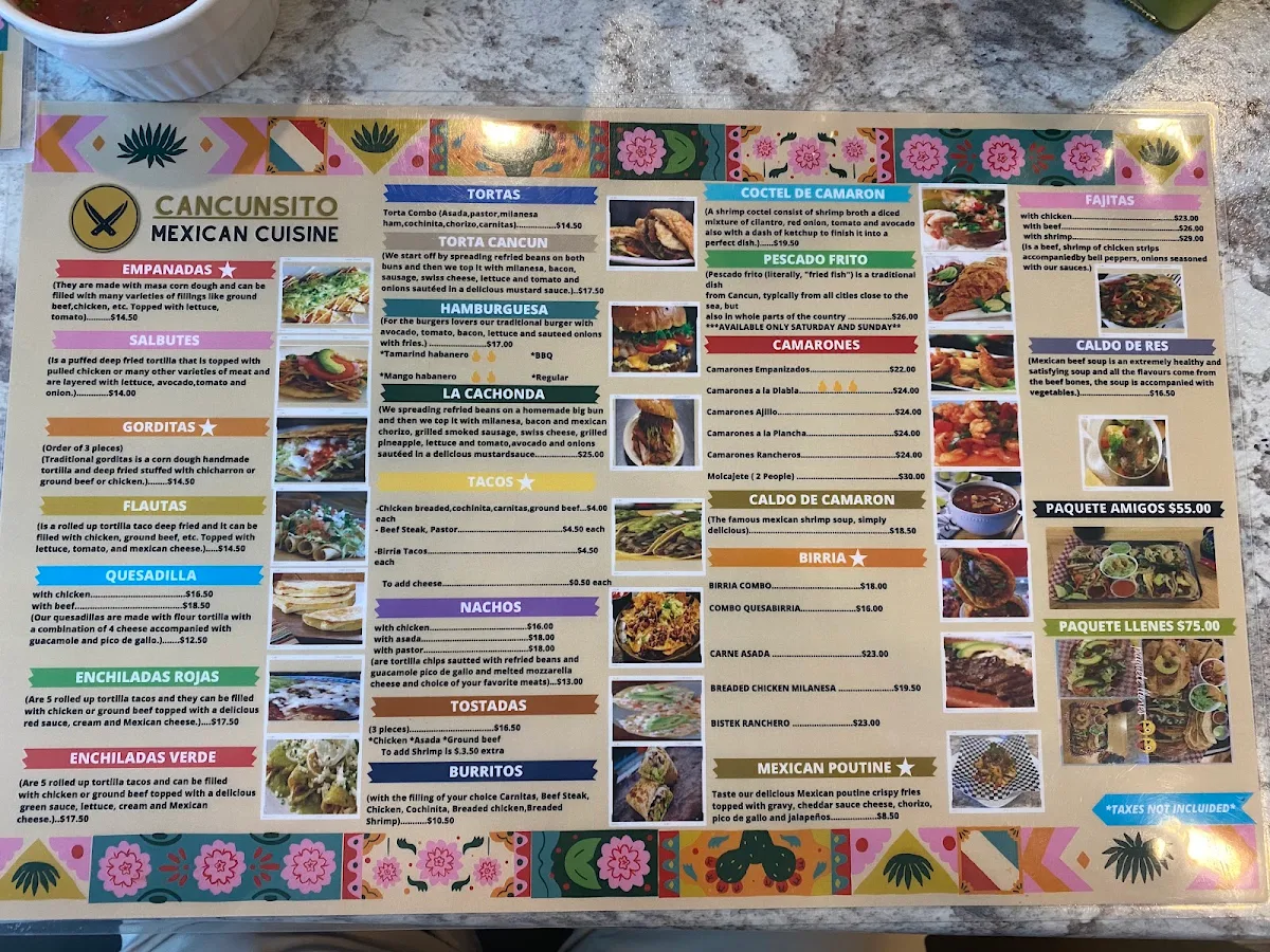 Menu photo 1