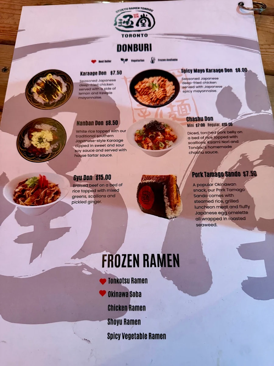 Menu photo 1