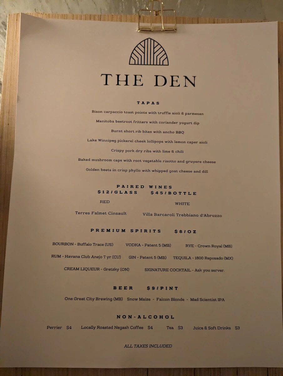 Menu photo 1