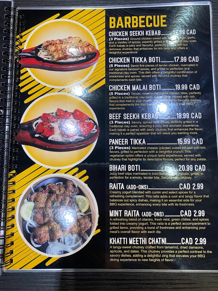 Menu, Butt Karahi | Famous Halal Pakistani Restaurant