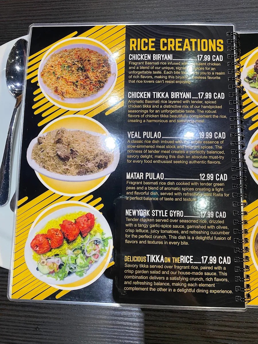 Menu, Butt Karahi | Famous Halal Pakistani Restaurant