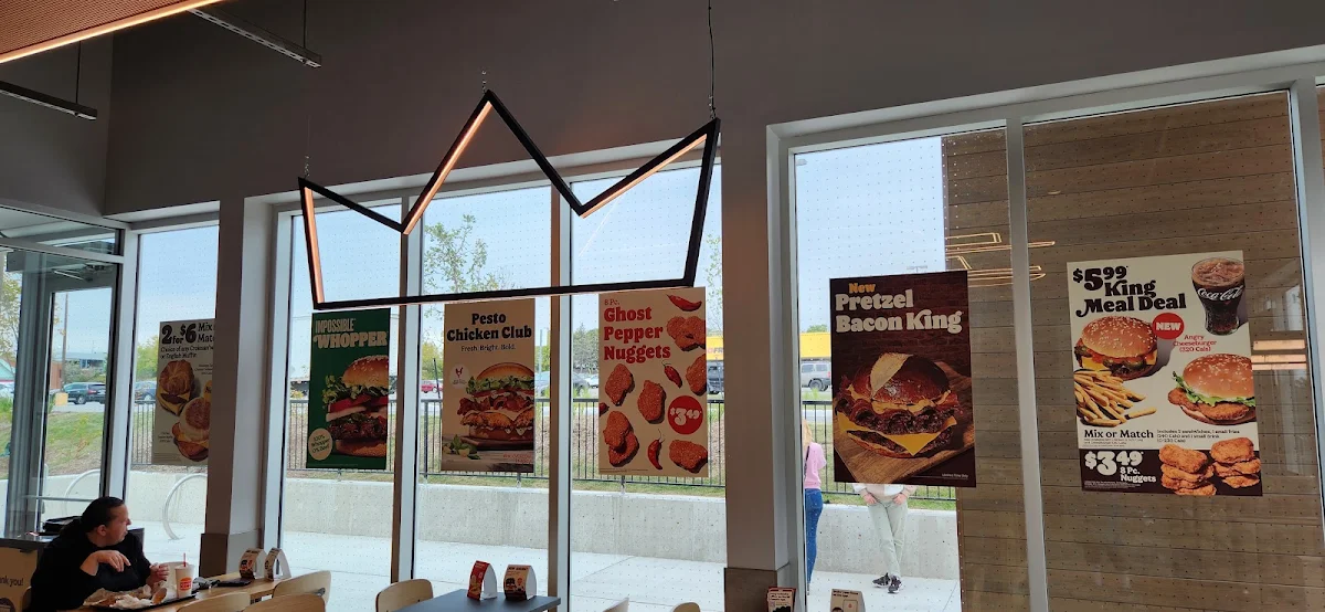 Menu, Burger King