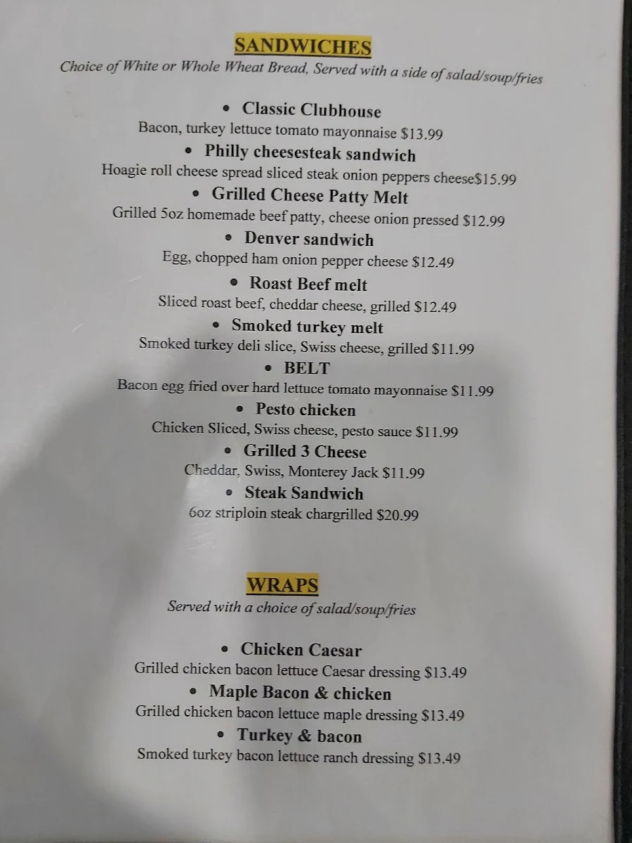 Menu photo 1