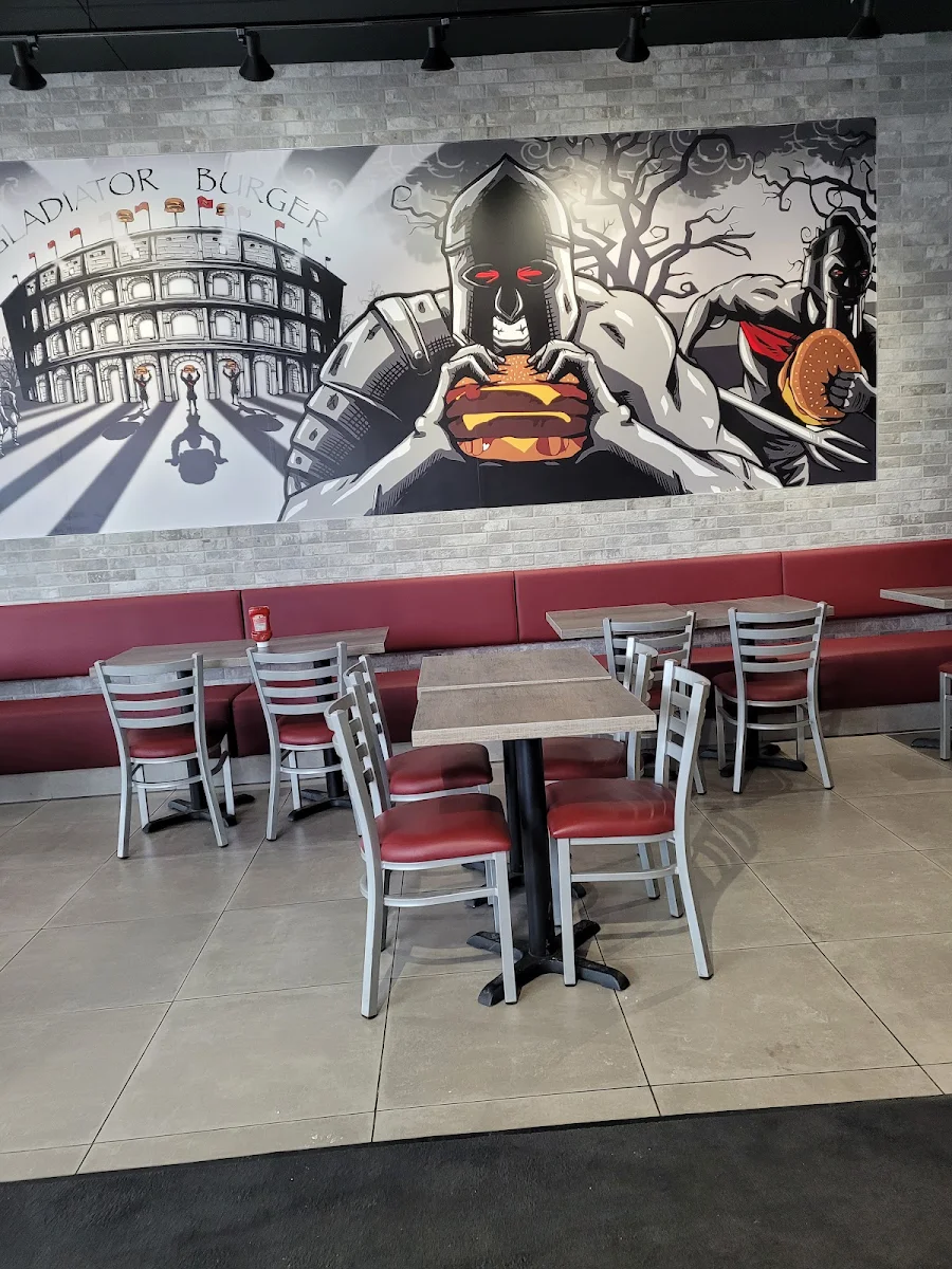 Vibe, Gladiator Burger - Brampton