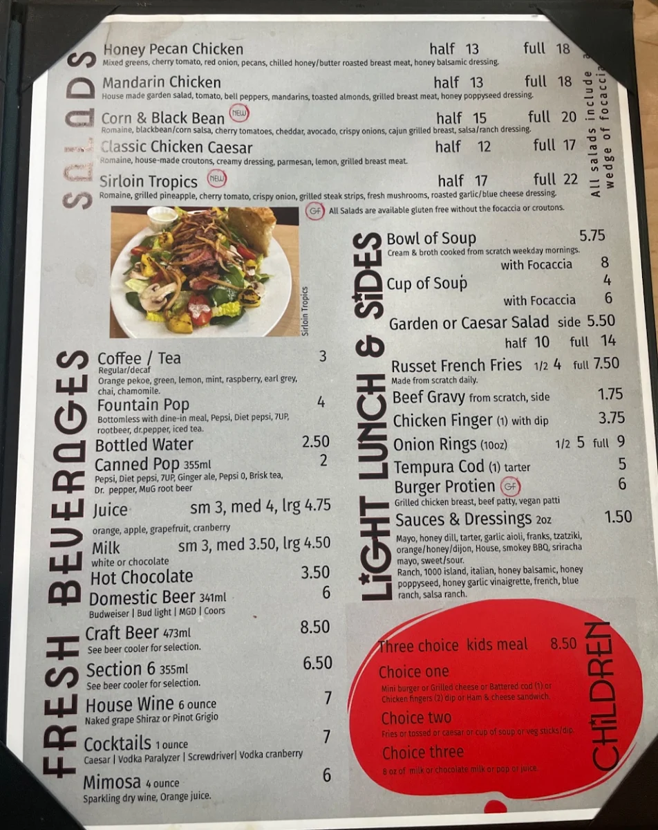 Menu photo 1