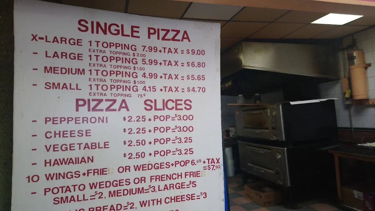 Menu, Pizza Wings & More