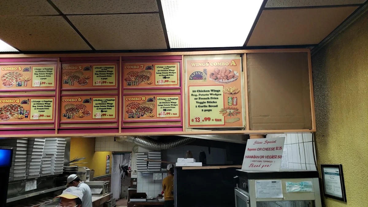 Menu, Pizza Wings & More