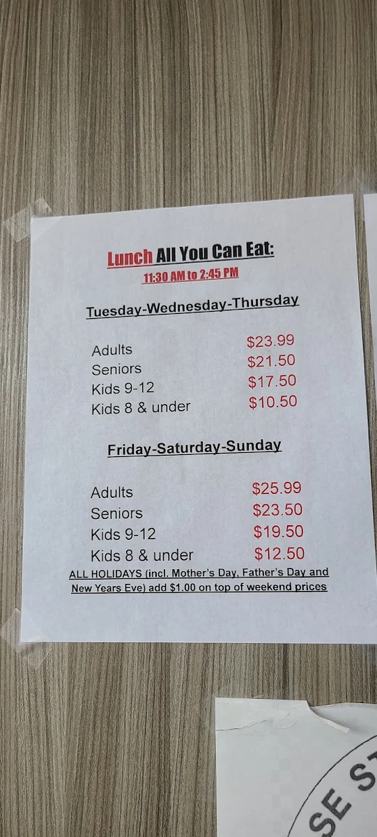 Menu, Spoon & Fork