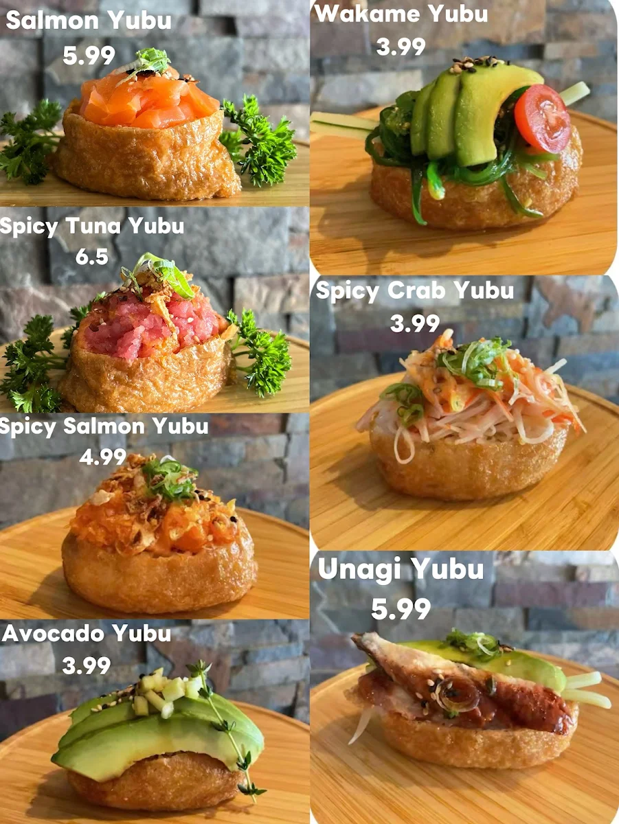 Menu, Koji Japanese Restaurant