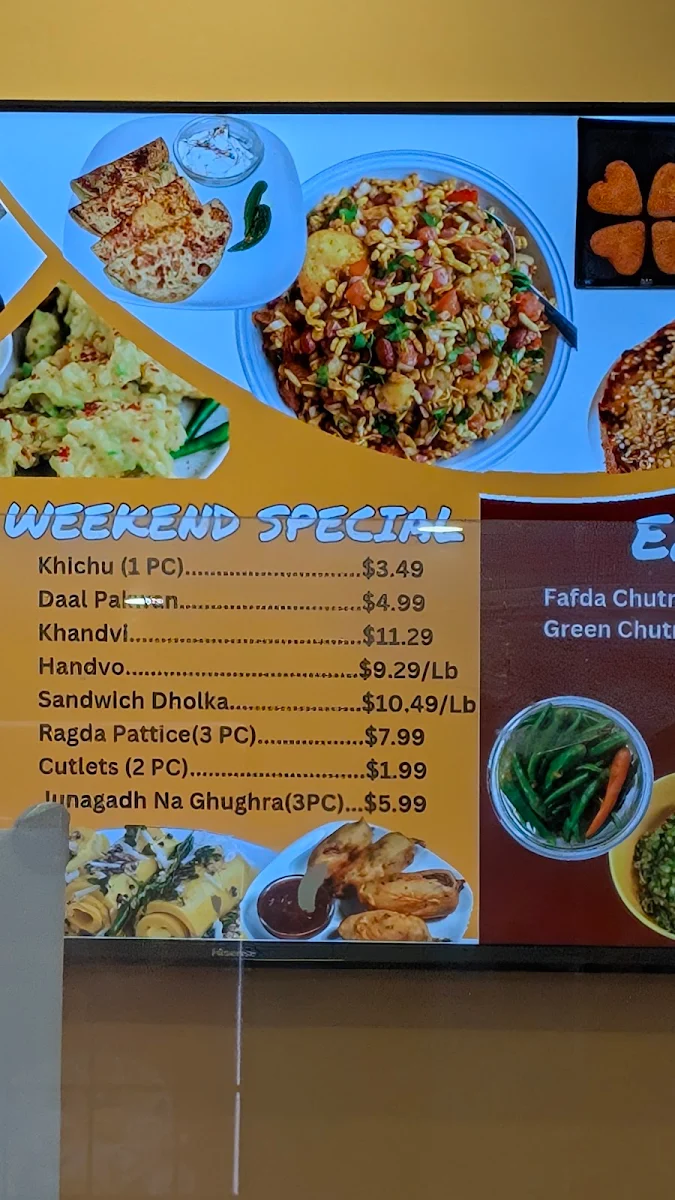 Menu, Shriji Catering And Takeout