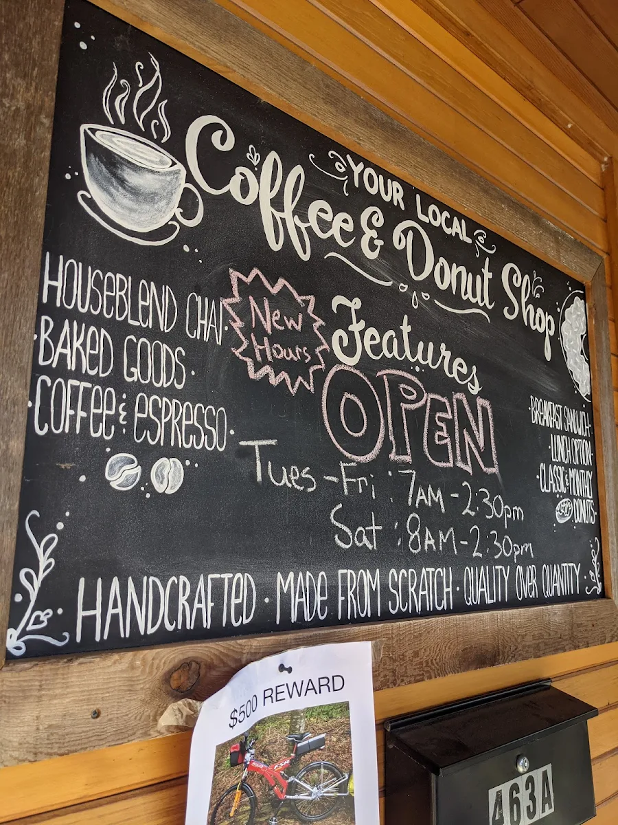 Menu, Bigfoot Donuts