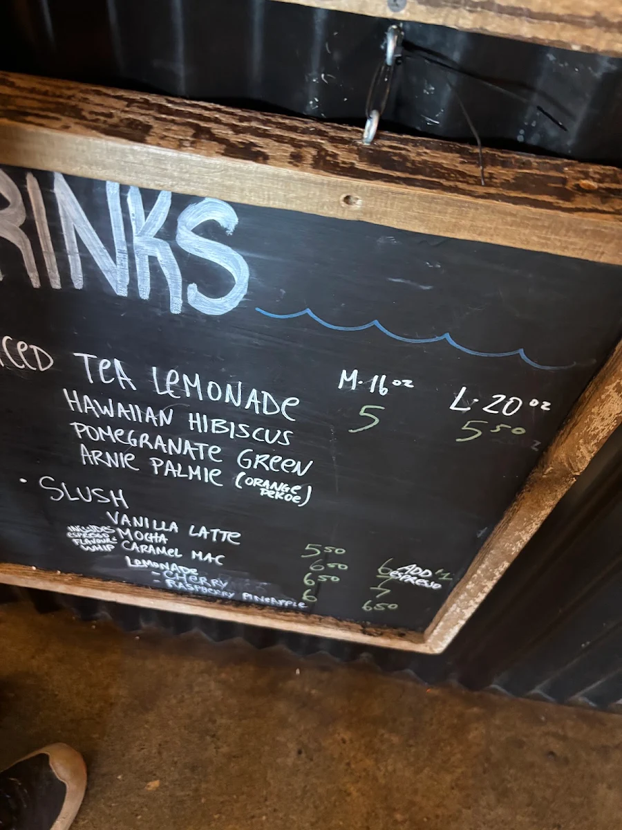 Menu, Bigfoot Donuts
