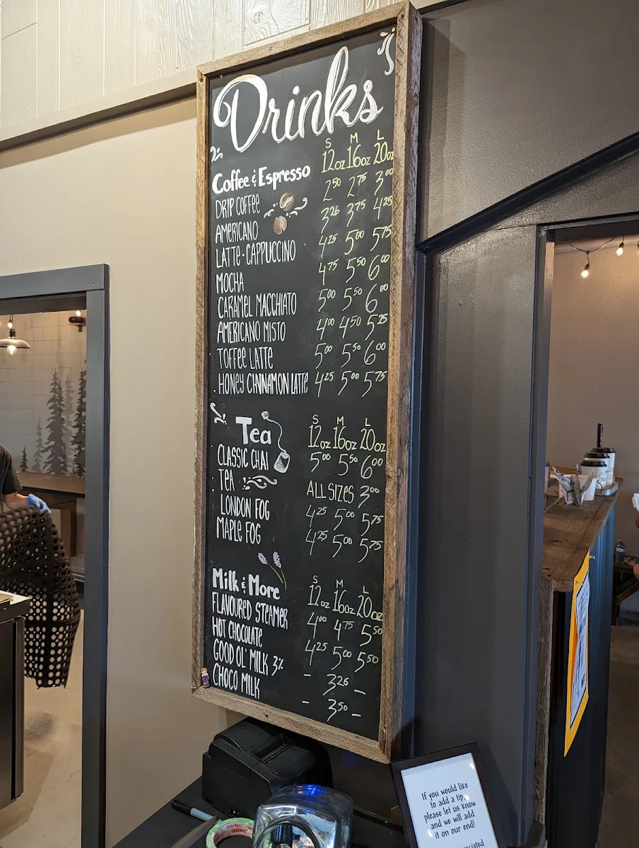Menu, Bigfoot Donuts