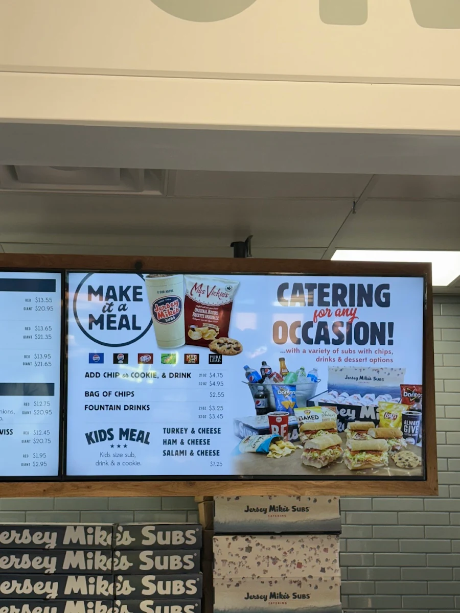 Menu, Jersey Mike's Subs
