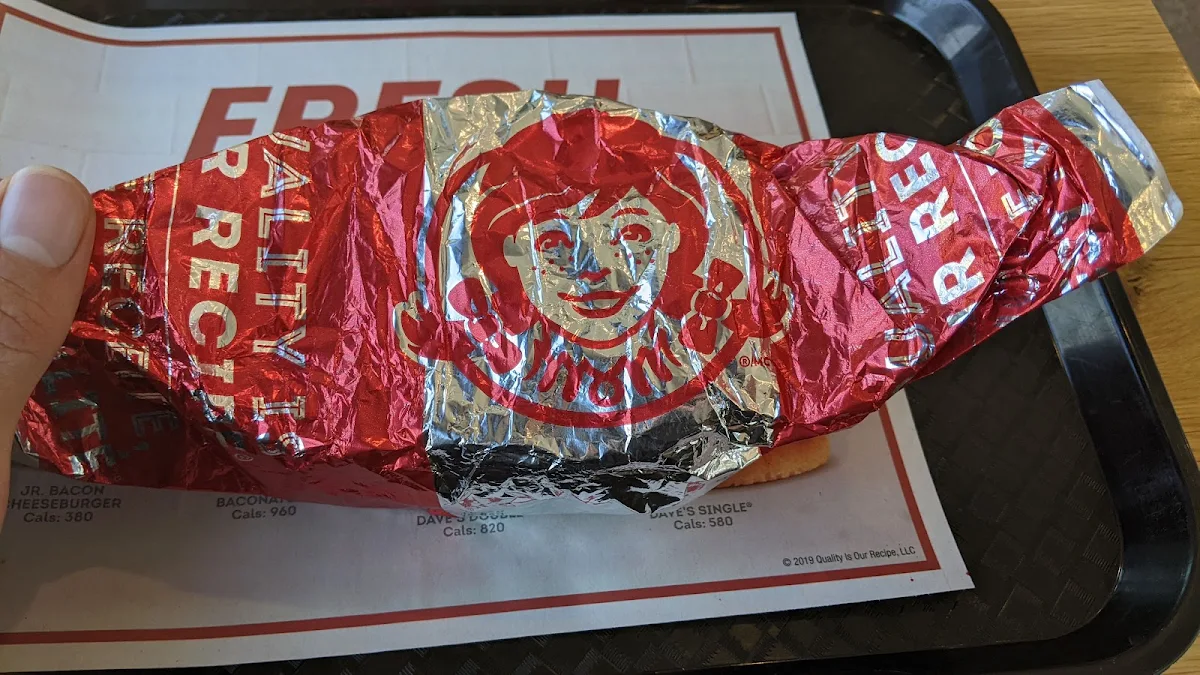 Menu, Wendy's