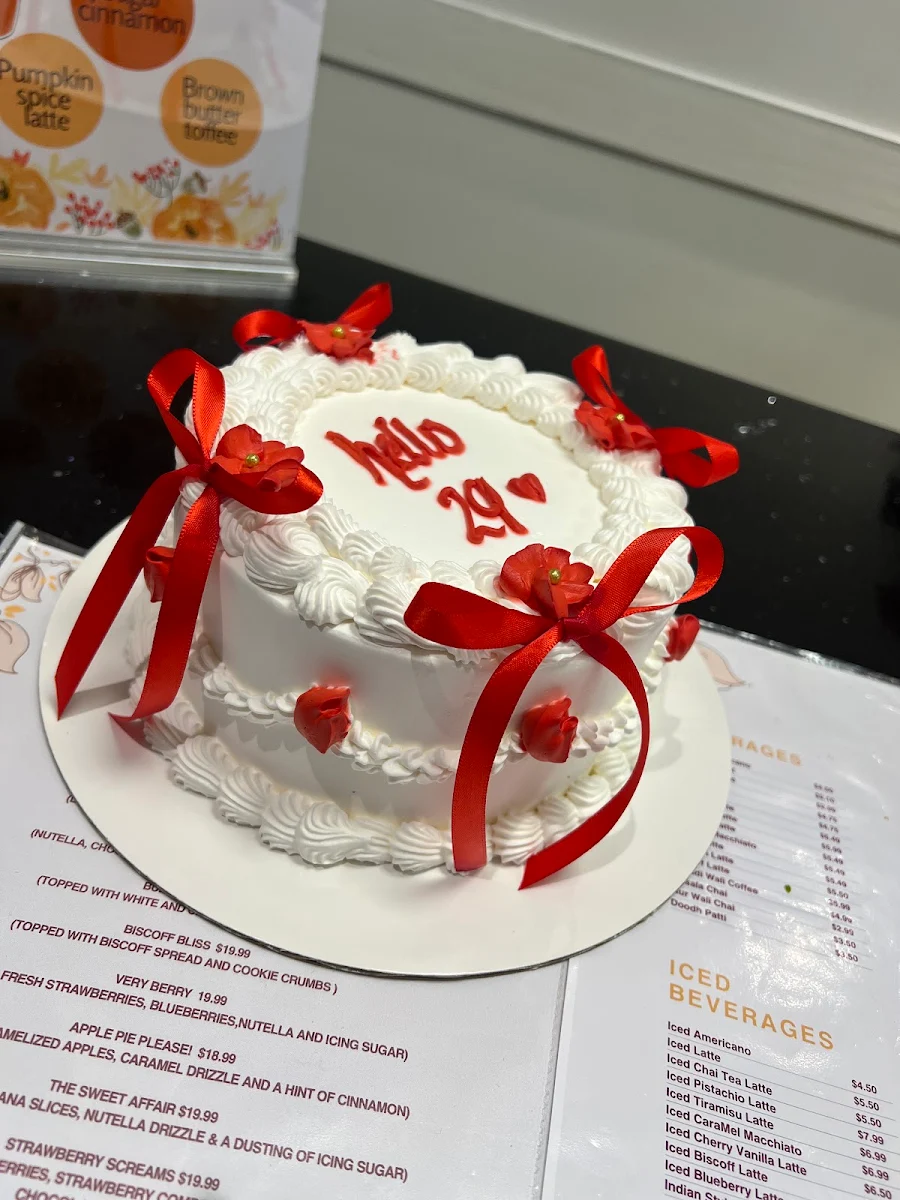 Menu, Alagh’s Cakes & Cafe