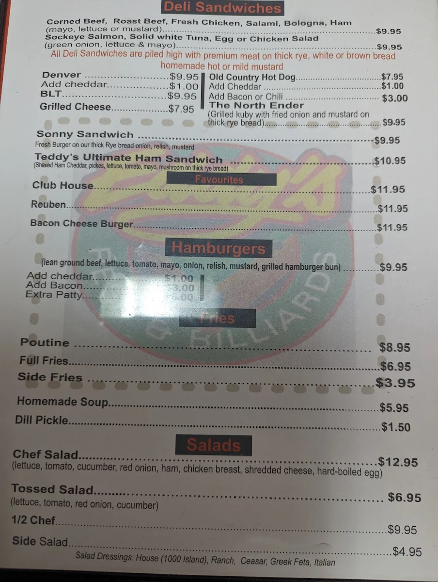 Menu photo 1