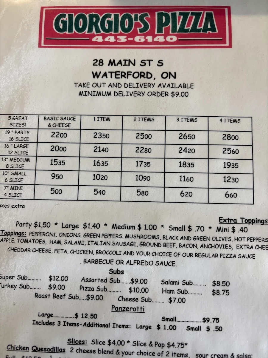 Menu photo 1